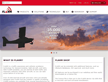 Tablet Screenshot of flarm.com